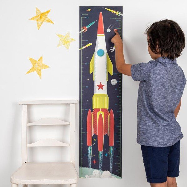 Adesivo per bambini 28,5x115 cm Space Age - Rex London-image-1