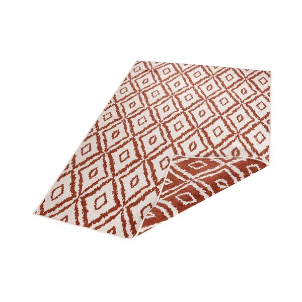 Tappeto da esterno rosso e bianco , 80 x 150 cm Rio - NORTHRUGS-image-2