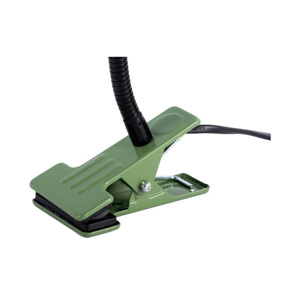 Lampada da tavolo verde in metallo (altezza totale 33,5 cm) New Retro – Leitmotiv-image-2