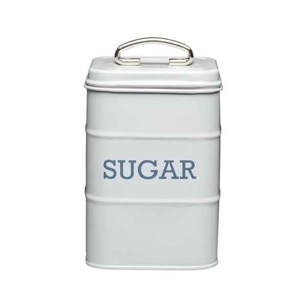 Barattolo da zucchero in latta grigia Nostalgia Living Nostalgia - Kitchen Craft-image-3