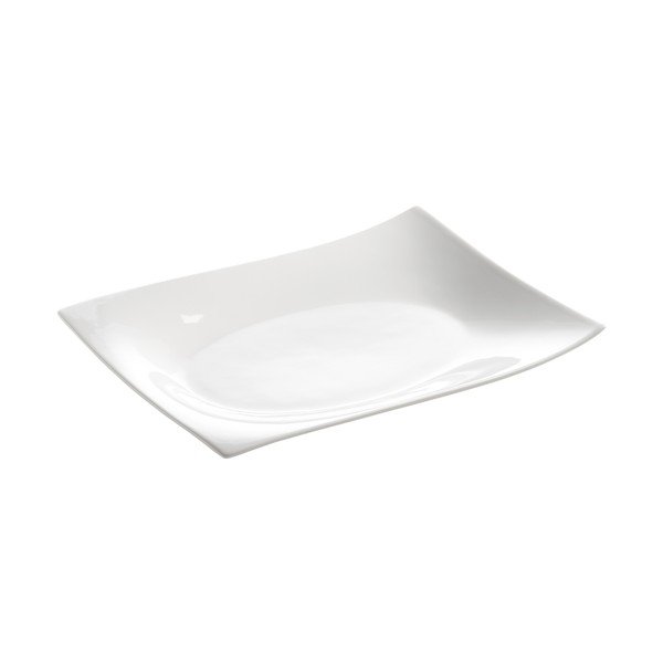 Piatto in porcellana bianca Motion, 35 x 25,5 cm - Maxwell & Williams