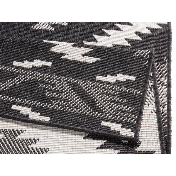 Tappeto da esterno nero e crema , 170 x 120 cm Malibu - NORTHRUGS-image-4