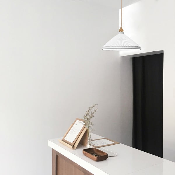 Apparecchio a sospensione bianco, altezza 150 cm Elena - SULION-image-2