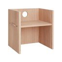 Sedia per bambini di colore naturale in rovere massiccio Arca – OYOY Mini