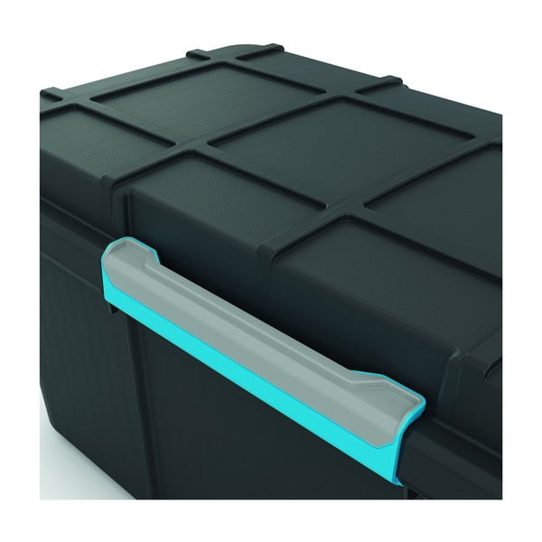 Scatola con coperchio nera in plastica 73,5x44,5x46 cm Scuba Box – KIS-image-1
