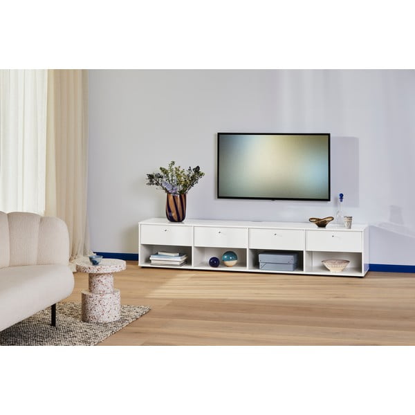 Mobile TV  bianco 214x45 cm Mistral - Hammel Furniture-image-4