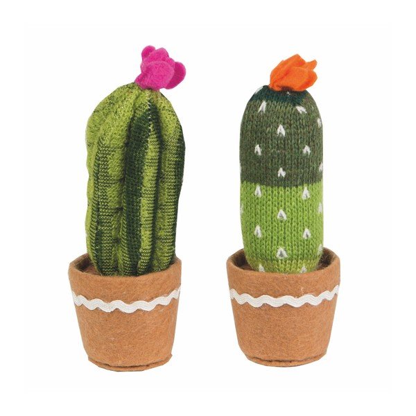 Sada 2 dekorací Sass & Belle Cactus Tall