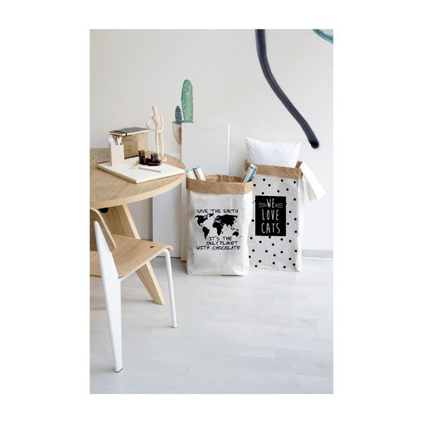 Sacchetto di carta riciclata Cioccolato Save the Earth - Really Nice Things-image-1