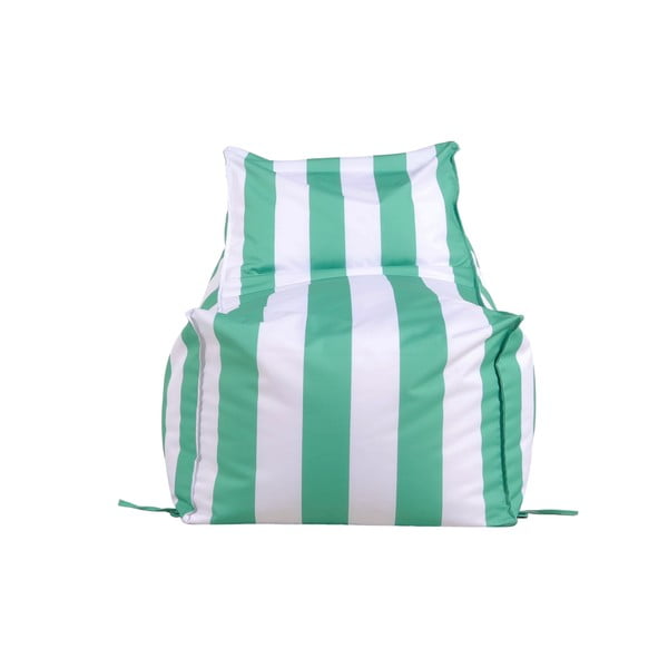 Pouf da giardino bianco e verde – Bonami Essentials-image-2