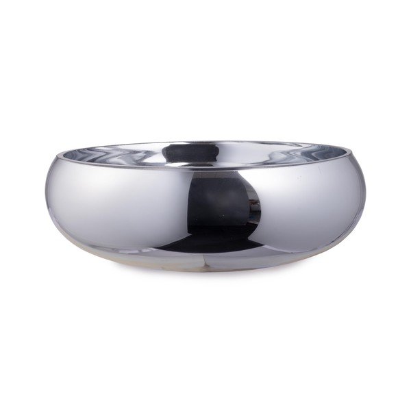 Vassoio decorativo in metallo ø 23 cm Crysten – Bizzotto