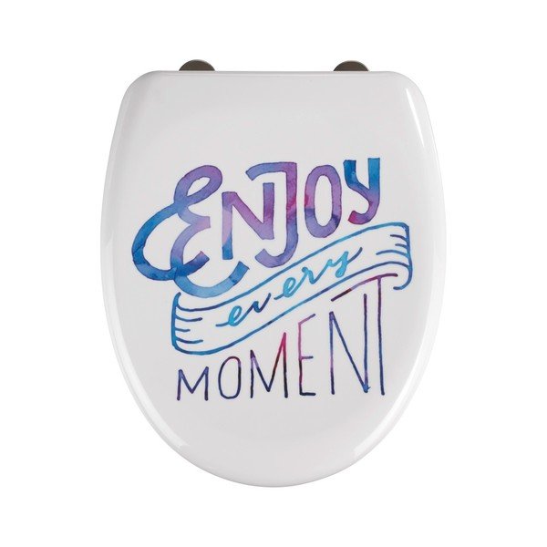 WC sedátko se snadným zavíráním Wenko Enjoy, 45 x 38 cm