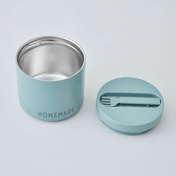 Scatola per snack con forchetta - Design Letters-image-1