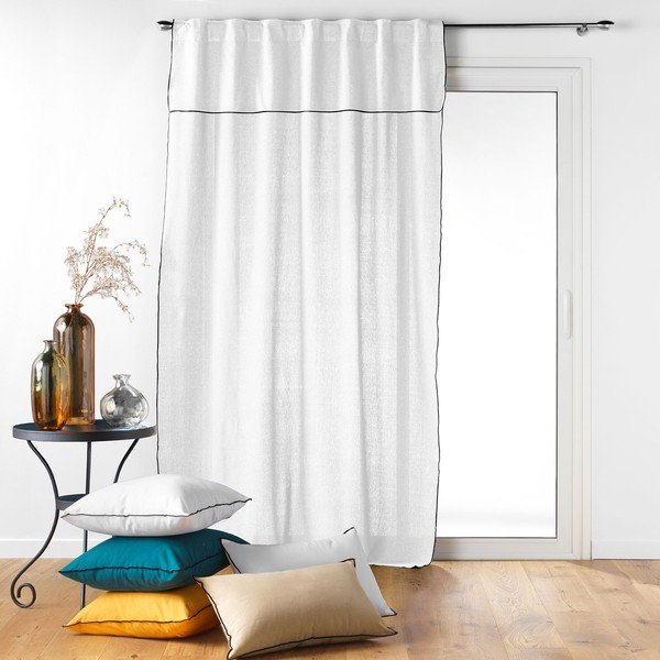 Tenda bianca 140x240 cm Mistraline - douceur d'intérieur-image-3