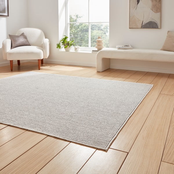 Tappeto color crema 160x230 cm Boucle – Think Rugs-image-2