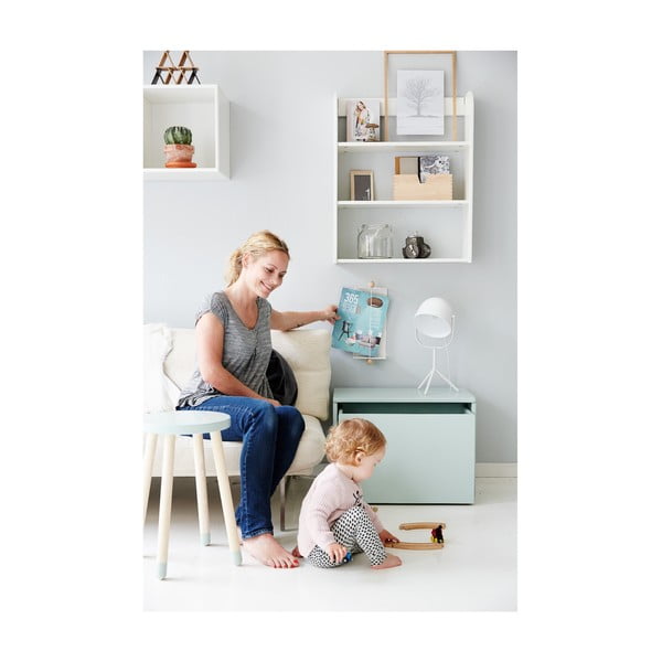 Parte di scaffale bianca Dots - Flexa-image-1