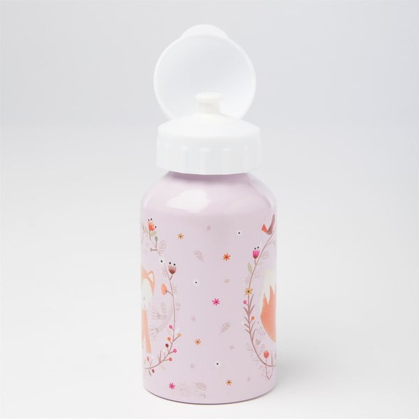 Borraccia rosa bosco, 300 ml Woodland Friends - Sass & Belle-image-1