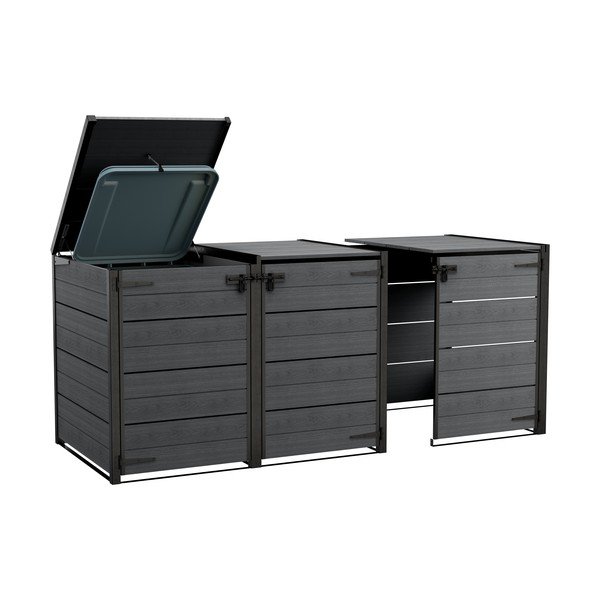 Mobile da giardino in plastica grigio scuro Hide Away - Keter