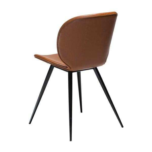 Sedia in similpelle marrone Cloud - DAN-FORM Denmark-image-4