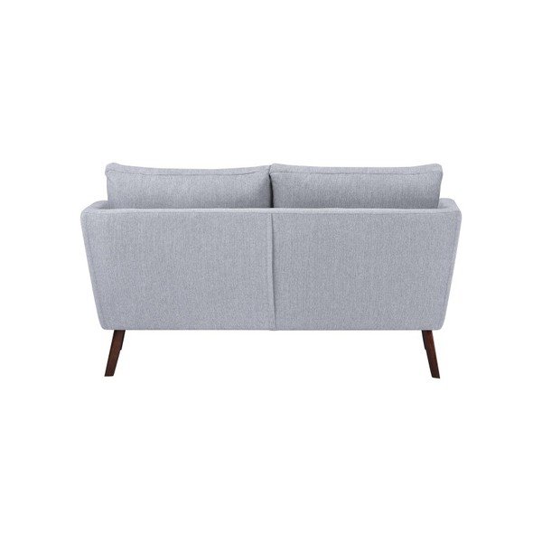 Divano 2 posti grigio chiaro Elena - Mazzini Sofas-image-3