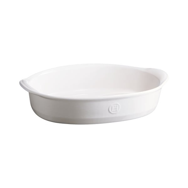 Pirofila ovale bianca , 2,3 l - Emile Henry