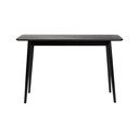Tavolo consolle nero 40x120 cm Fabio – White Label