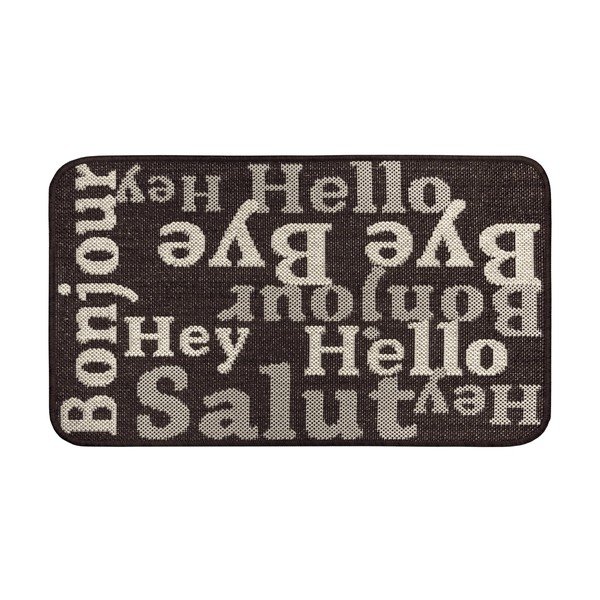 Tappetino marrone , 50 x 80 cm Weave Bonjour - Hanse Home