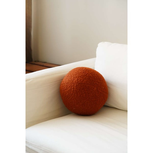 Cuscino decorativo in bouclé ø 25 cm Top – Mioli Decor-image-1