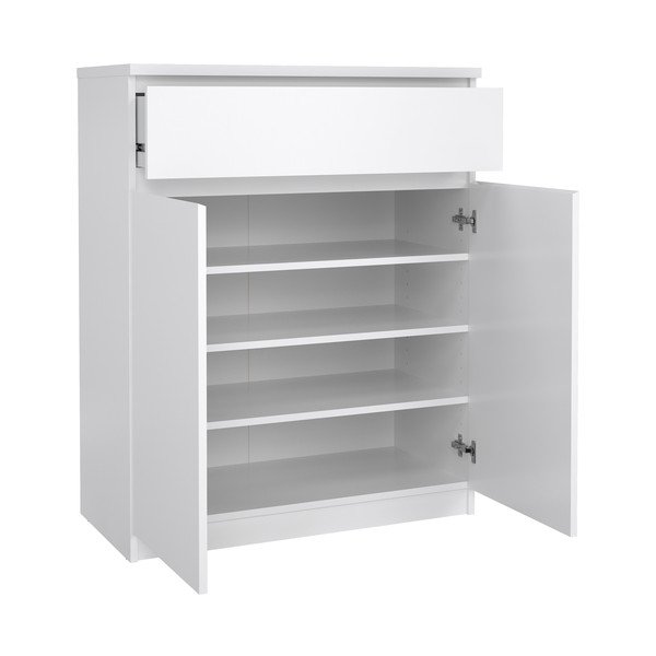 Credenza bianca 80x100x40 cm Naia – Tvilum-image-1