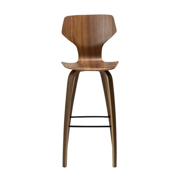Sgabello da bar colore naturale scuro (altezza della seduta 75 cm) S.I.T – DAN-FORM Denmark-image-1