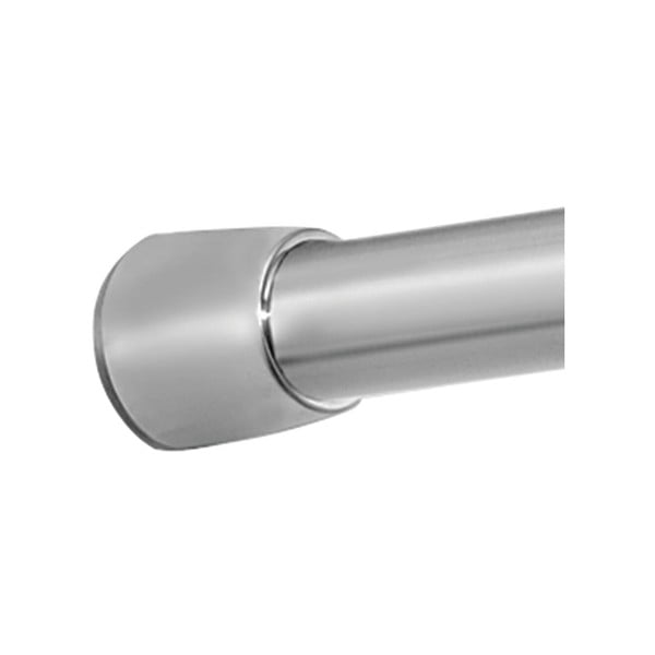 Asta per tende da doccia 127 - 220 cm in argento Forma L - iDesign-image-3