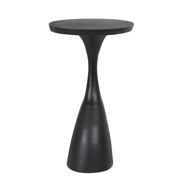 Tavolo rotondo in metallo 33x40 cm Macau - Light & Living-image-3