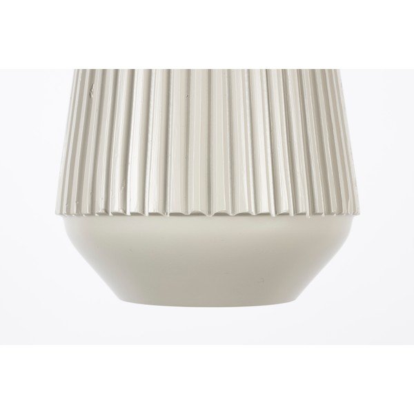 Lampada a sospensione beige con paralume in metallo ø 20 cm Aysa - White Label-image-2