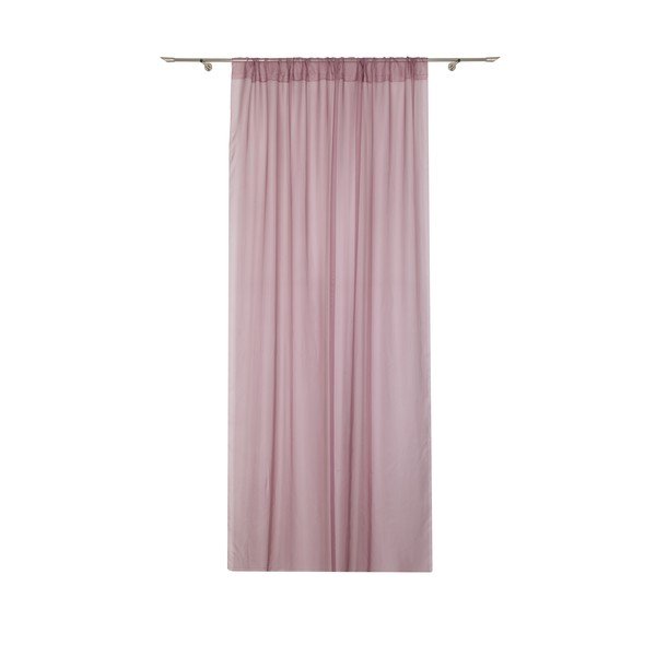 Tenda rosa 140x245 cm Voile - Mendola Fabrics-image-2