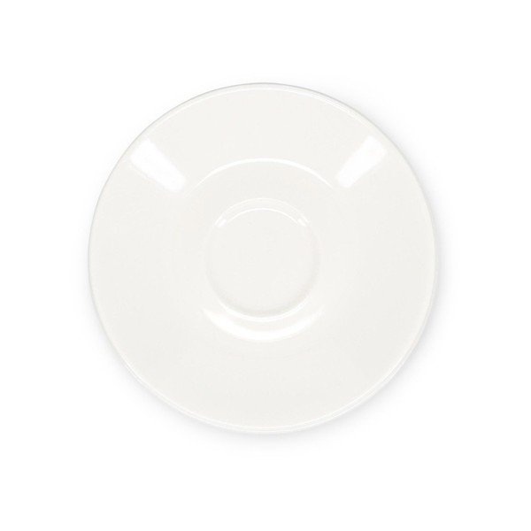 Piattino bianco in porcellana ø 12,5 cm Barista – BonBistro