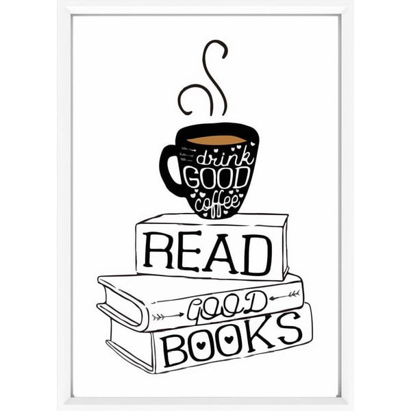 Poster 20x30 cm Read Good Books - Piacenza Art