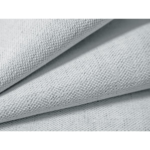 Letto matrimoniale imbottito grigio chiaro con contenitore con rete inclusa 160x200 cm Campi – Cosmopolitan Design-image-3