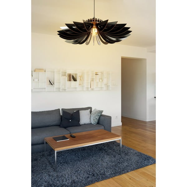 Lampadario nero ø 68 cm – Opviq lights-image-3