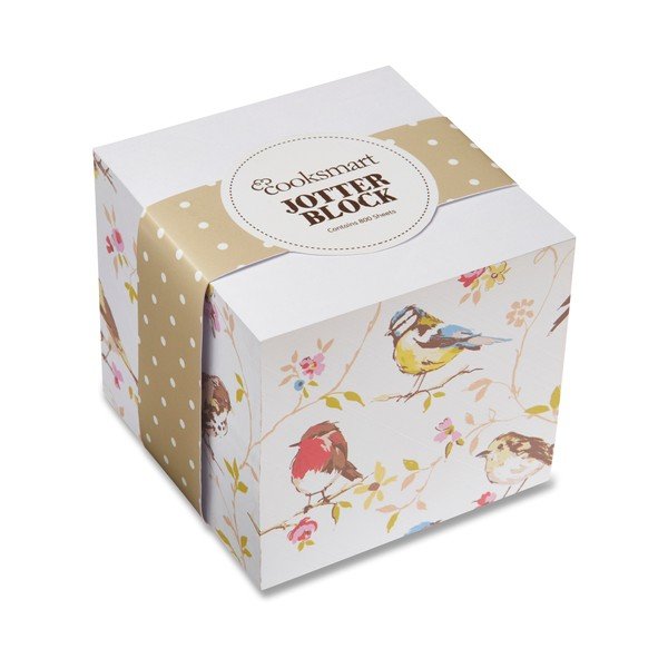 Poznámkové papírky Cooksmart England Dawn Chorus