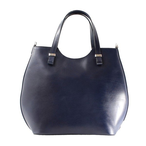 Borsa Denisse in pelle blu - Chicca Borse