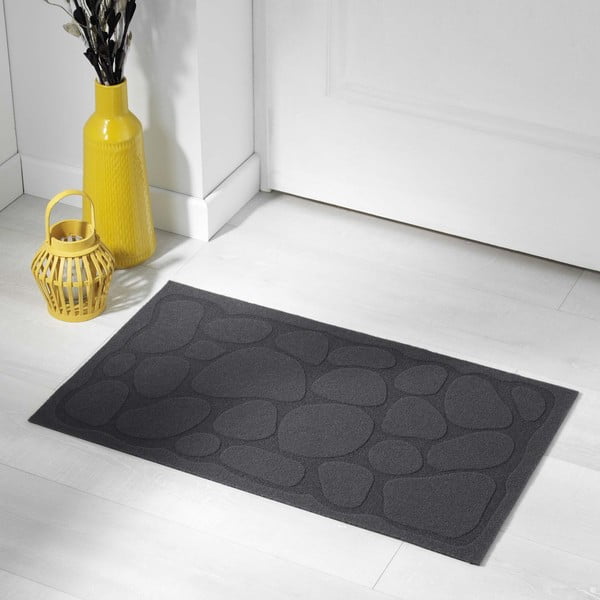 Tappetino 45x75 cm Graphite - douceur d'intérieur-image-1