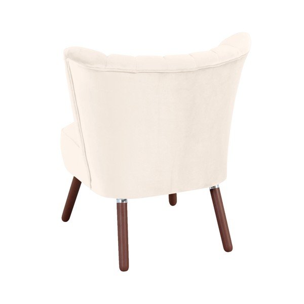 Poltrona crema Alessandro Velour - Max Winzer-image-2