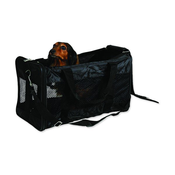 Trasportino nero per animali domestici 27x46,5 cm Trixie – Plaček Pet Products-image-3