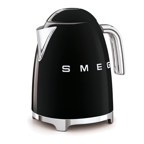 Bollitore in acciaio inox nero da 1,7 l Retro Style - SMEG-image-1