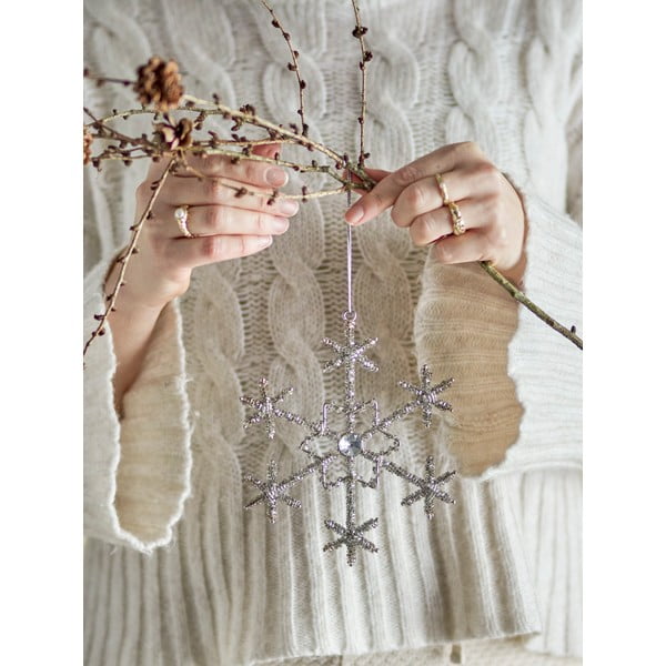 Ornamento natalizio in metallo Joseline - Bloomingville-image-2