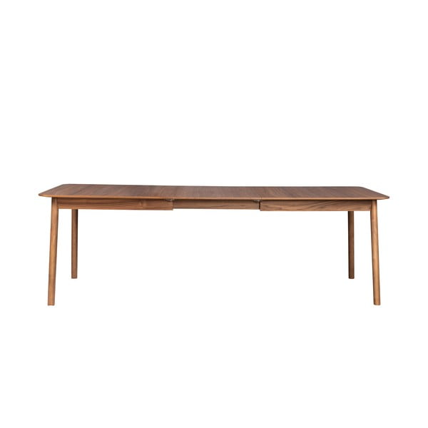 Tavolo da pranzo pieghevole con piano in legno di noce 90x180 cm Glimps - Zuiver