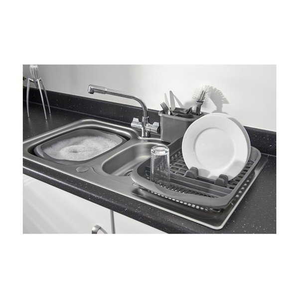 Scolapiatti grigio Signature, 39,5 x 33 cm - Addis-image-1