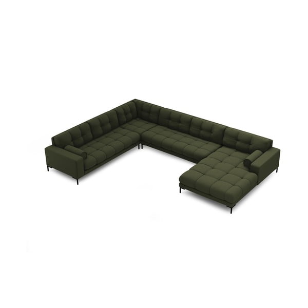 Divano angolare verde (angolo sinistro) Bali - Cosmopolitan Design-image-4