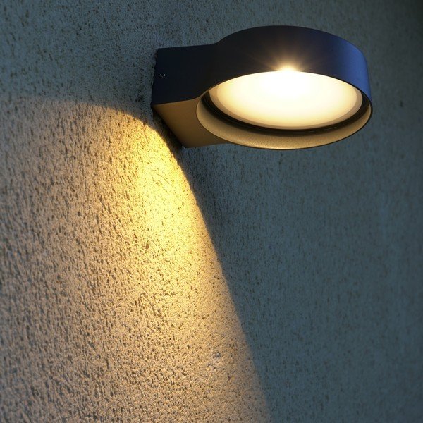 Lampada da parete grigia , ø 16 cm Naya - SULION-image-1