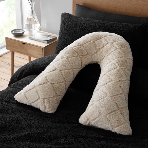 Cuscino 80x23 cm Cosy Diamond - Catherine Lansfield-image-1