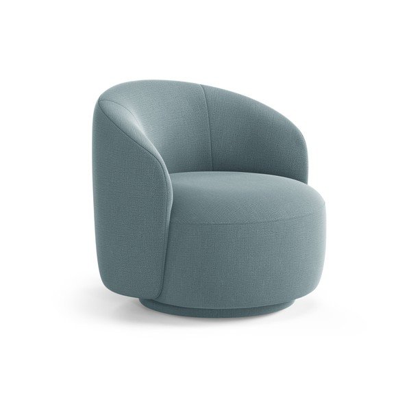Poltrona azzurra girevole Letizia – Micadoni 